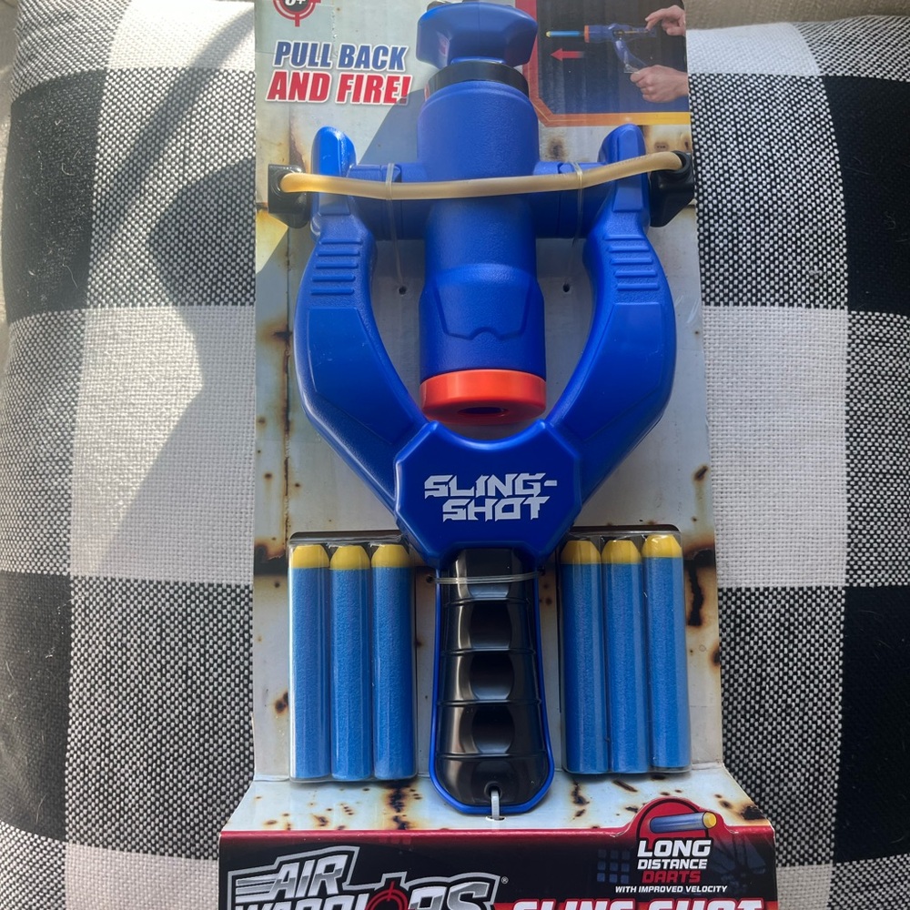 Blue Sling Shot with Darts